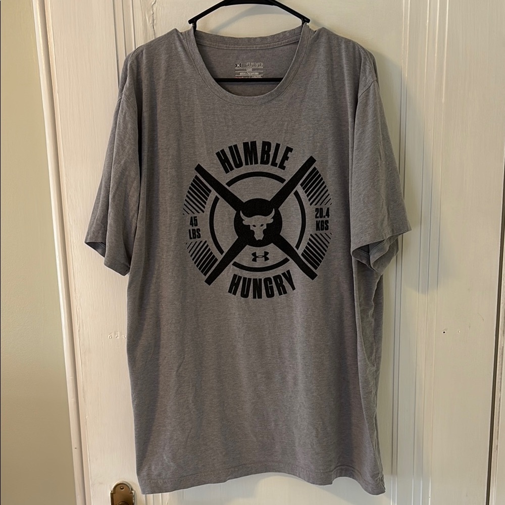 Under Armour Project Rock Gray Men's Shirt
